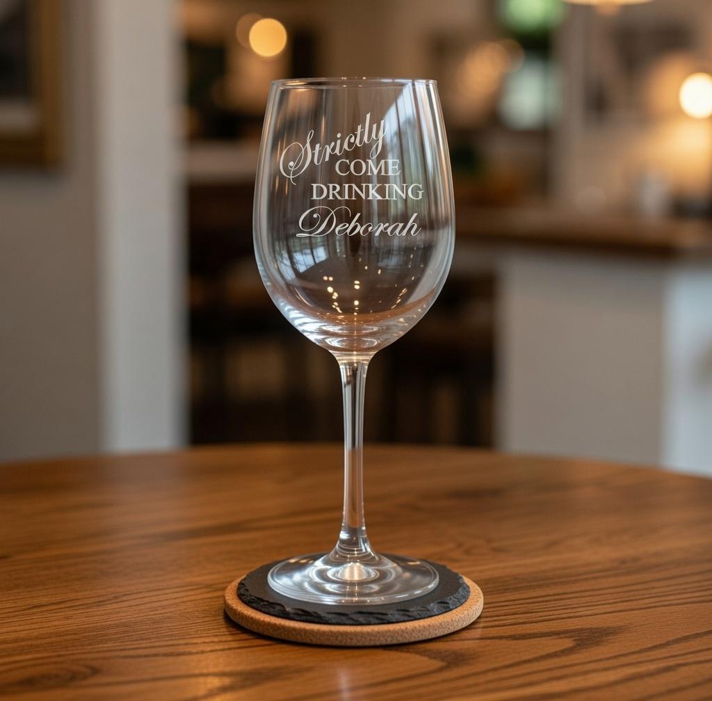 Strictly Come Drinking Wine Glass