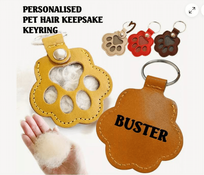 Personalised Memorial Pet Keyrings