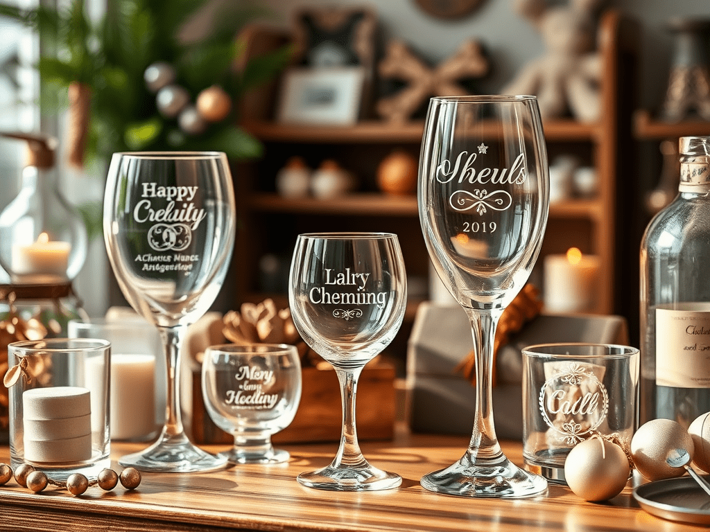 laser engraved glasses